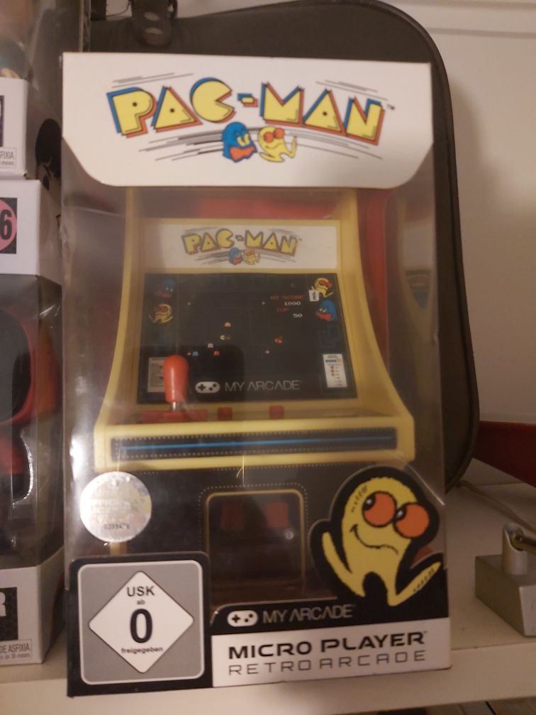 Pac Man micro player oficial retro arcade