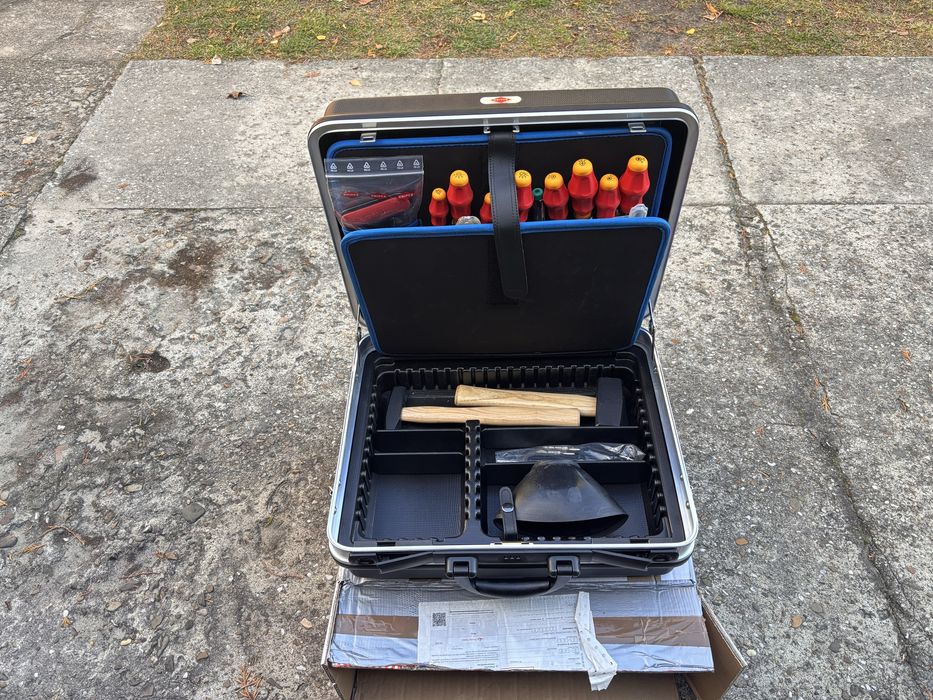 Nowa walizka narzędziowa Knipex 00 21 06 HL S z narzędziami big basic