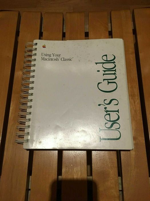 ## manual Apple Macintosh 512k classic user’s guide (retro) ##