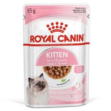 Вологий корм для кошенят ROYAL CANIN Роял канін KITTEN IN GRAVY 85г