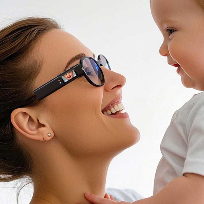 Okulary kamera WiFi HD 2,7K kamera akcji