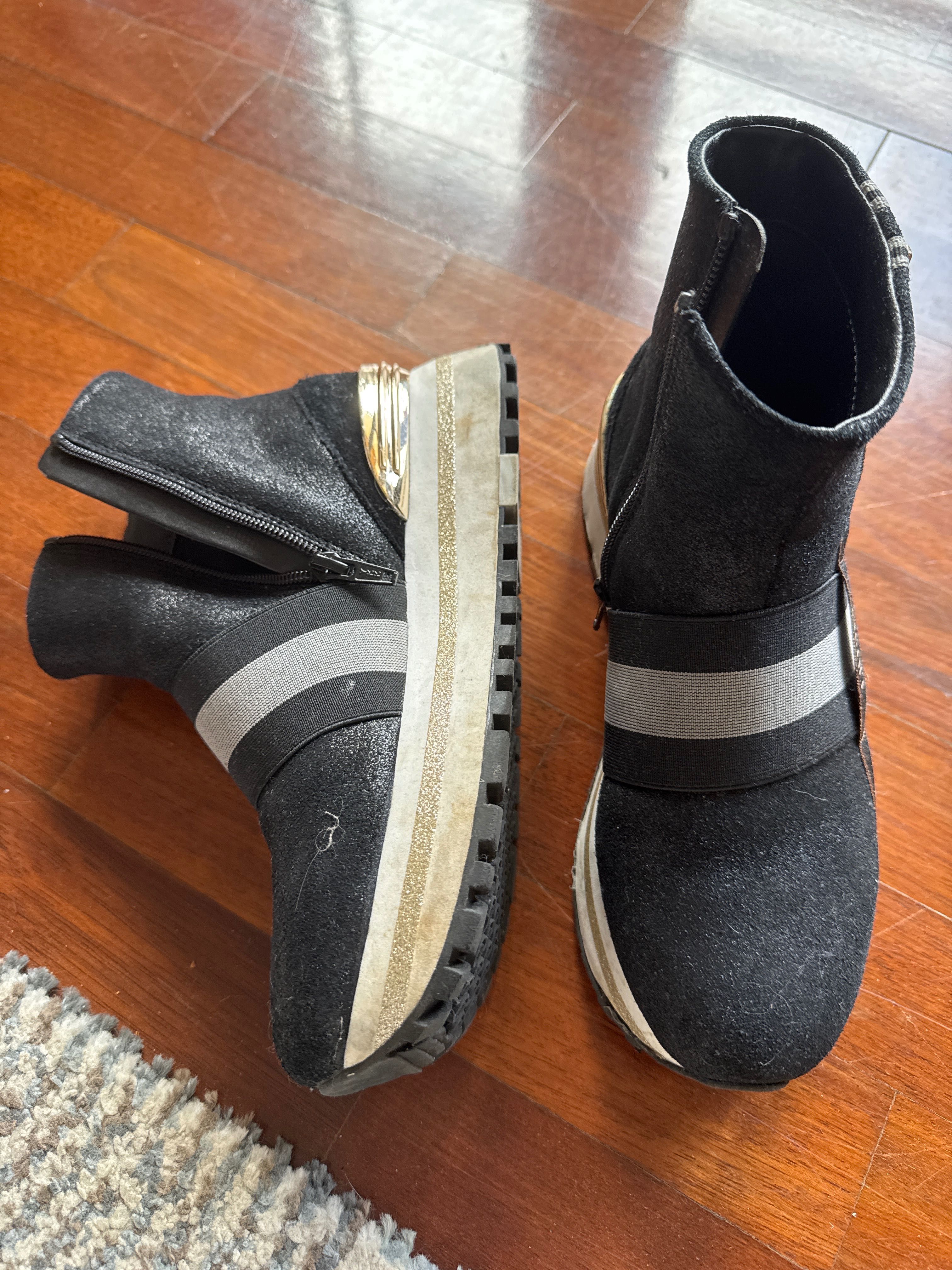 Botas Liujo pretas n36