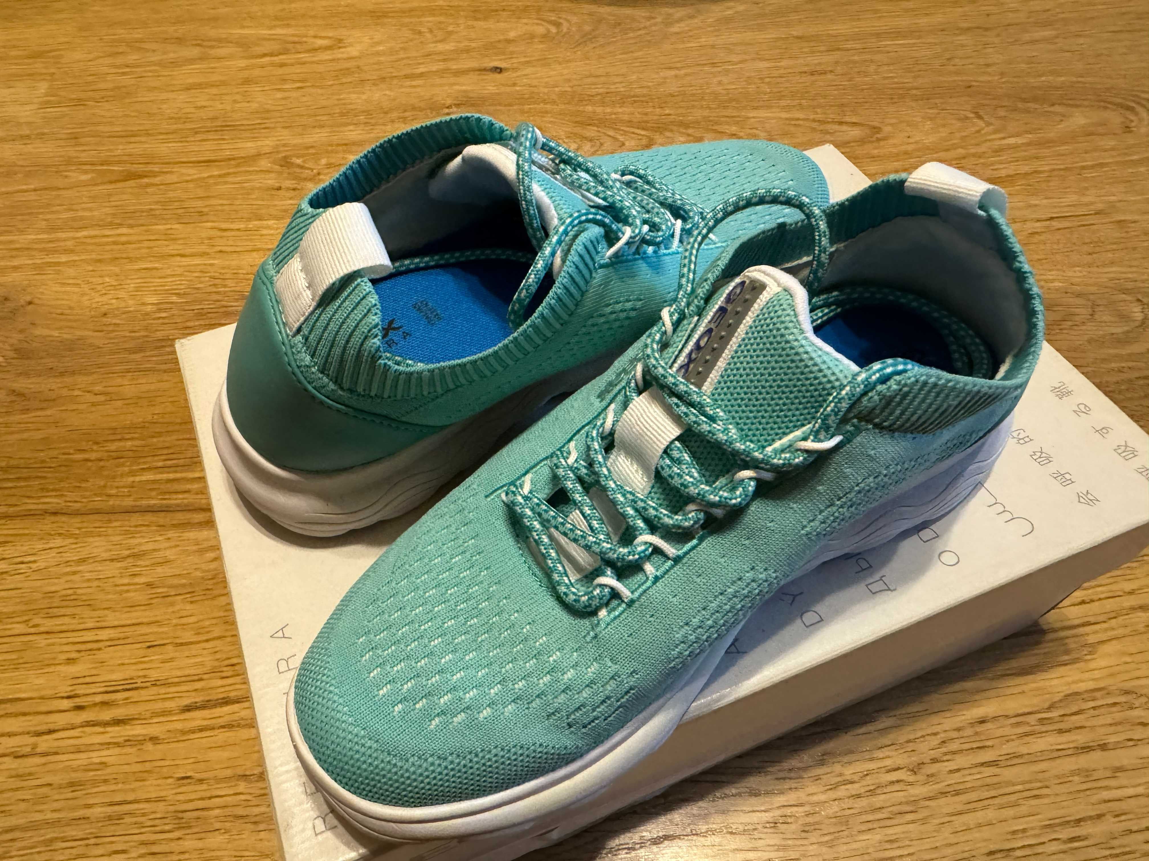 Кроссовки женские дышащие GEOX D Spherica A Turquoise 37 размер