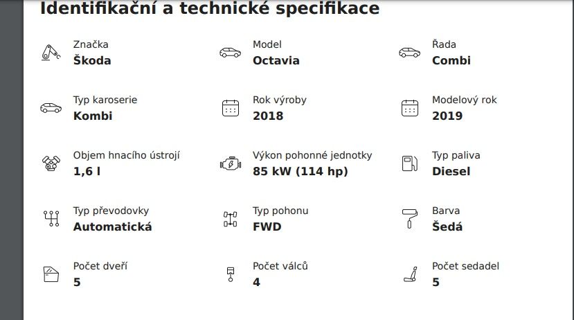 Skoda Octavia 2018 1.6 Diesel Automat