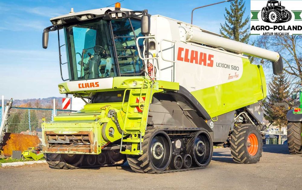 Комбайн CLAAS LEXION 580 TT - 3326 м/г -QUANTIMETER- V750