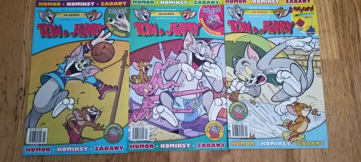 Komiksy kaczor Donald i Tom&Jerry