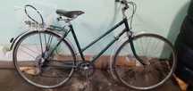 Stary rower damka