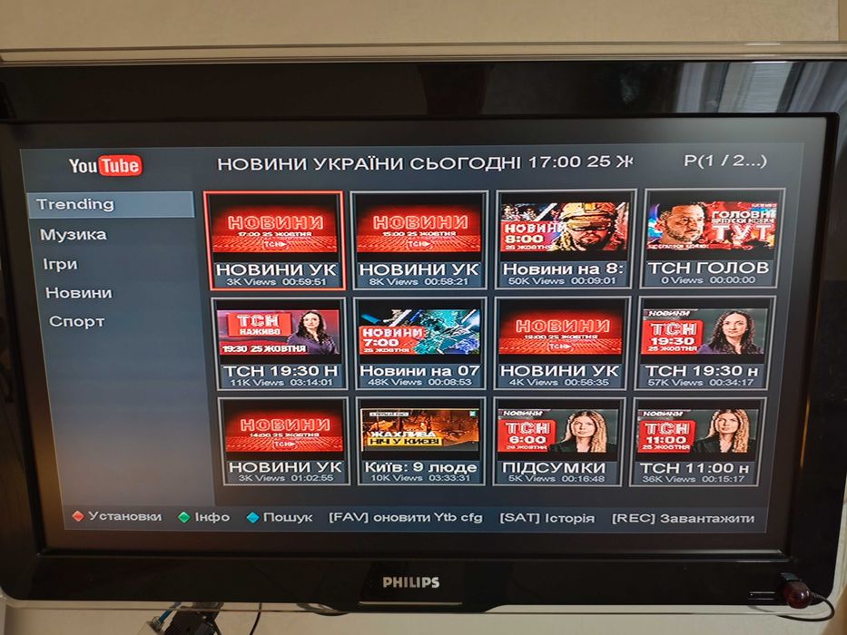 Sat-Integral S-1218 HD ABLE, прошивка 02.12.25. Iptv, ютуб працює.