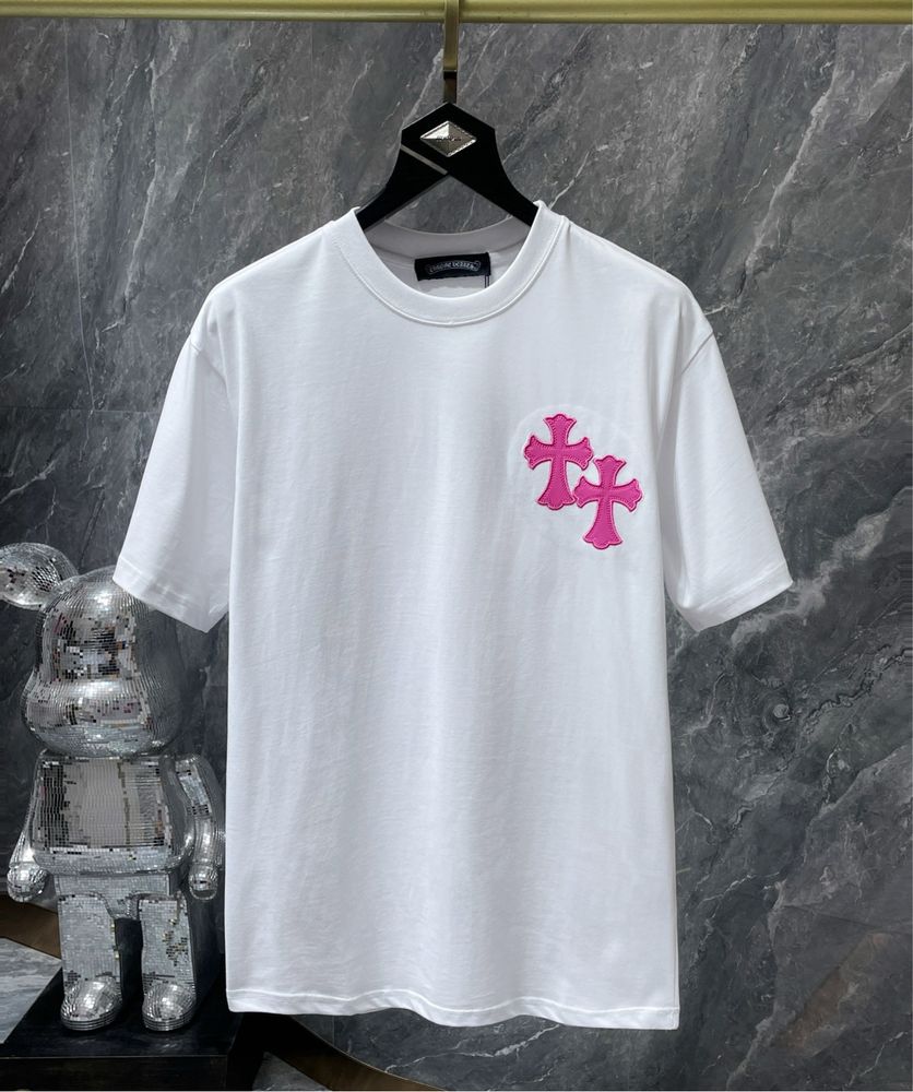 Футболка chrome hearts женская футболка топ