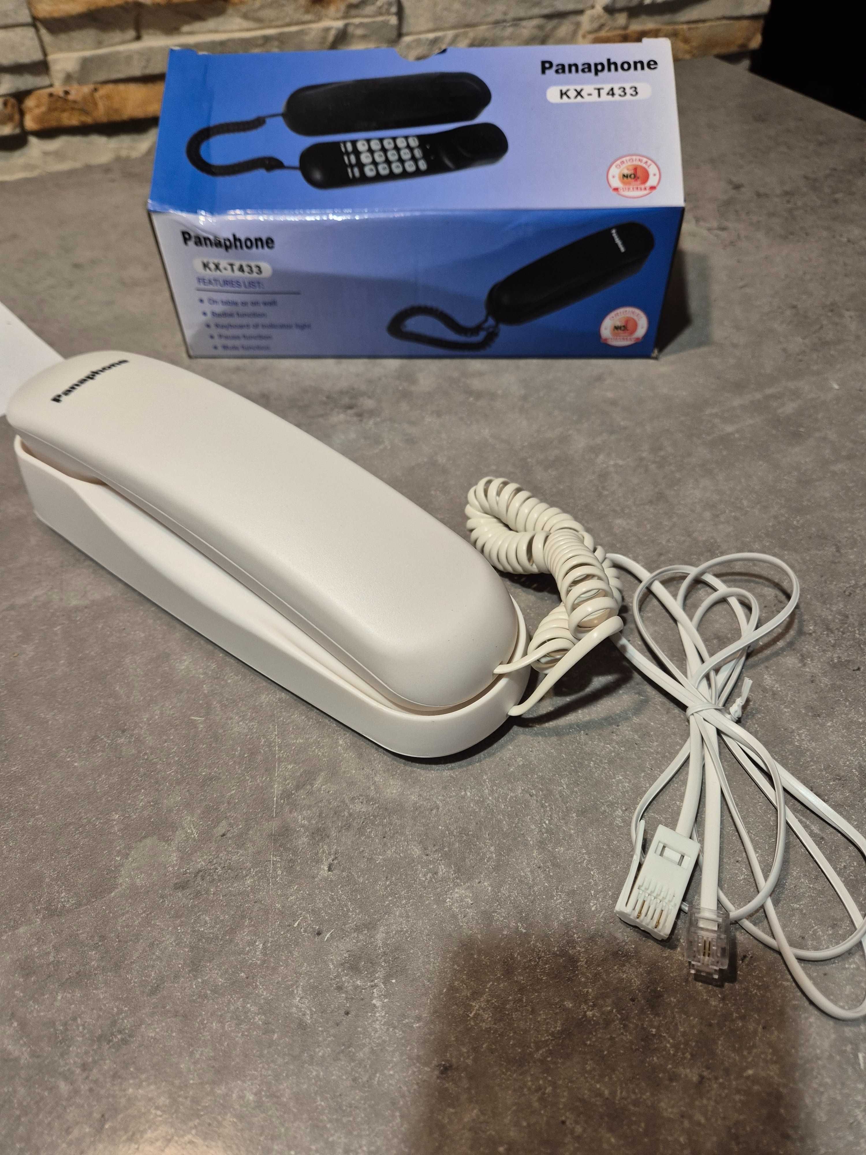 Telefon przewodowy Panaphone KX-T433