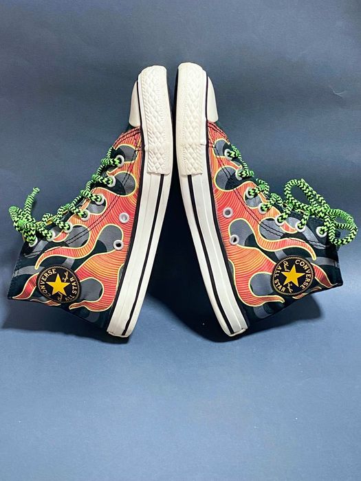 Кеды высокие Converse All Star 33 р (21,5 см стелька) конверсы детские