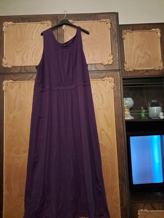 Sukienka damska fioletowa