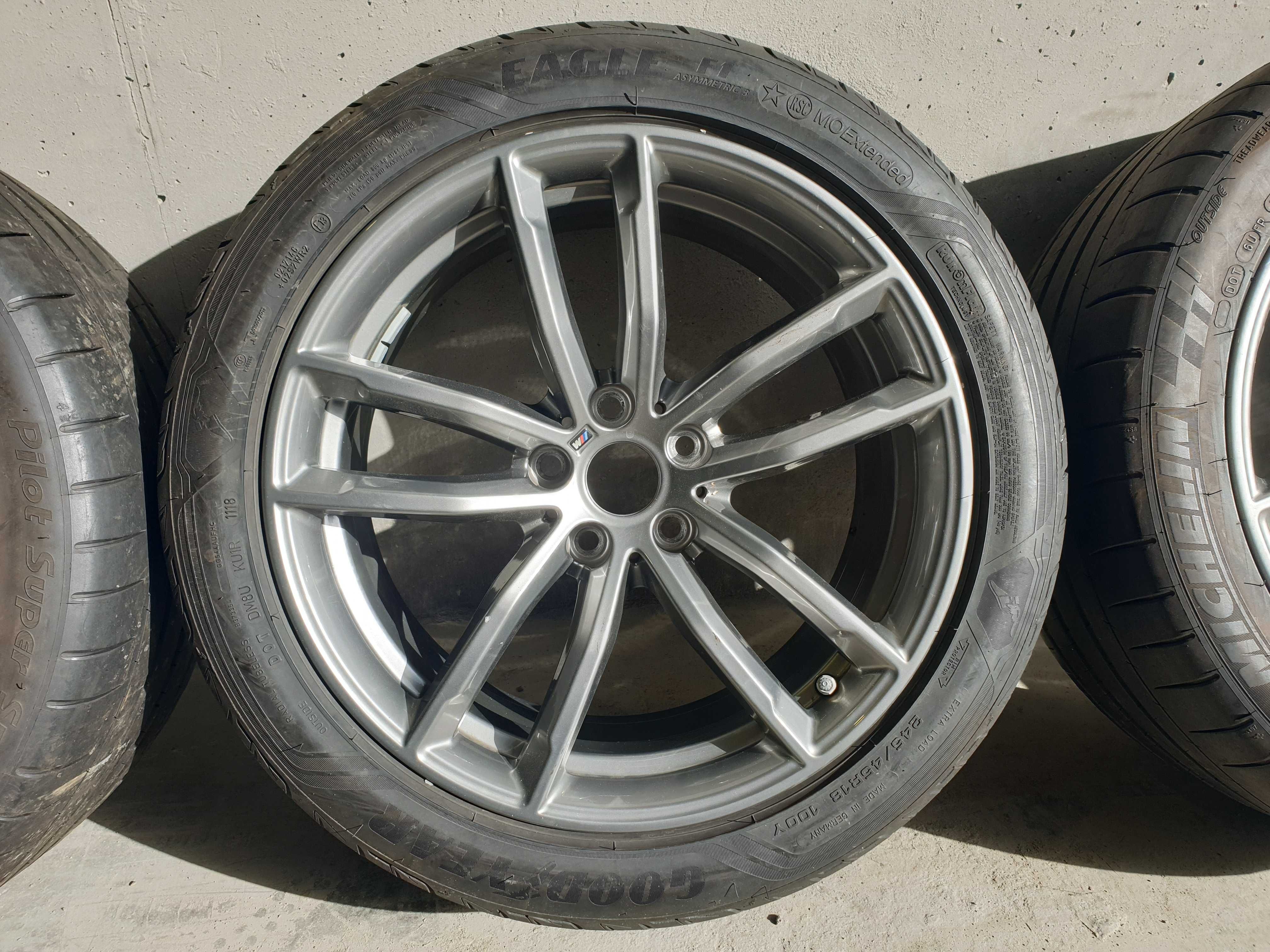 Oryginalne felgi 18" BMW G30 G31 seria 5 TPMS