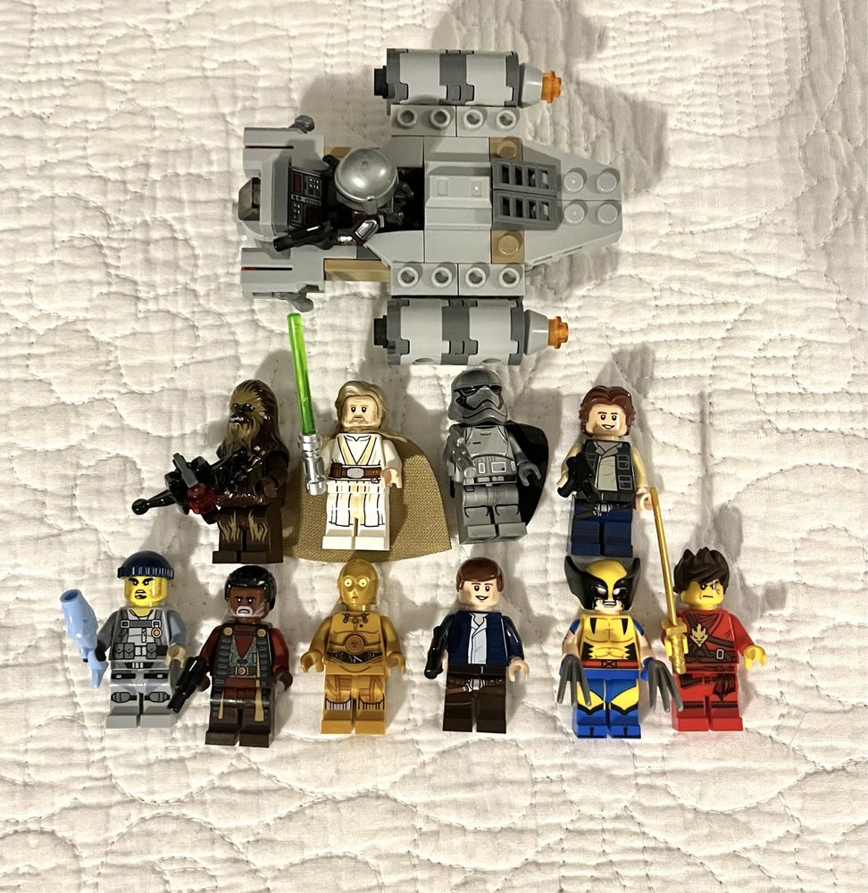 Figurki Lego Star-Wars, Ninjago, Marvel