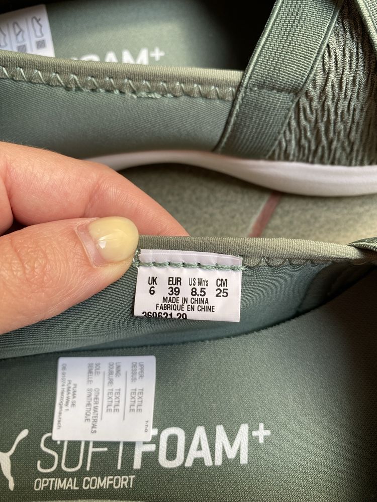 Жіночі сліпони Puma Adelina Оригінал кеди тапочки нові легкі зручні