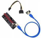 4 szt. Riser PCE164P-N08 VER. 009S sata usb pci-e 6-PIN
