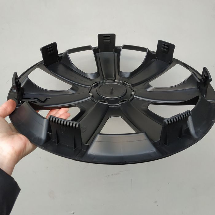 Колпаки на колеса VR Carbon Black черние ковпаки чорні