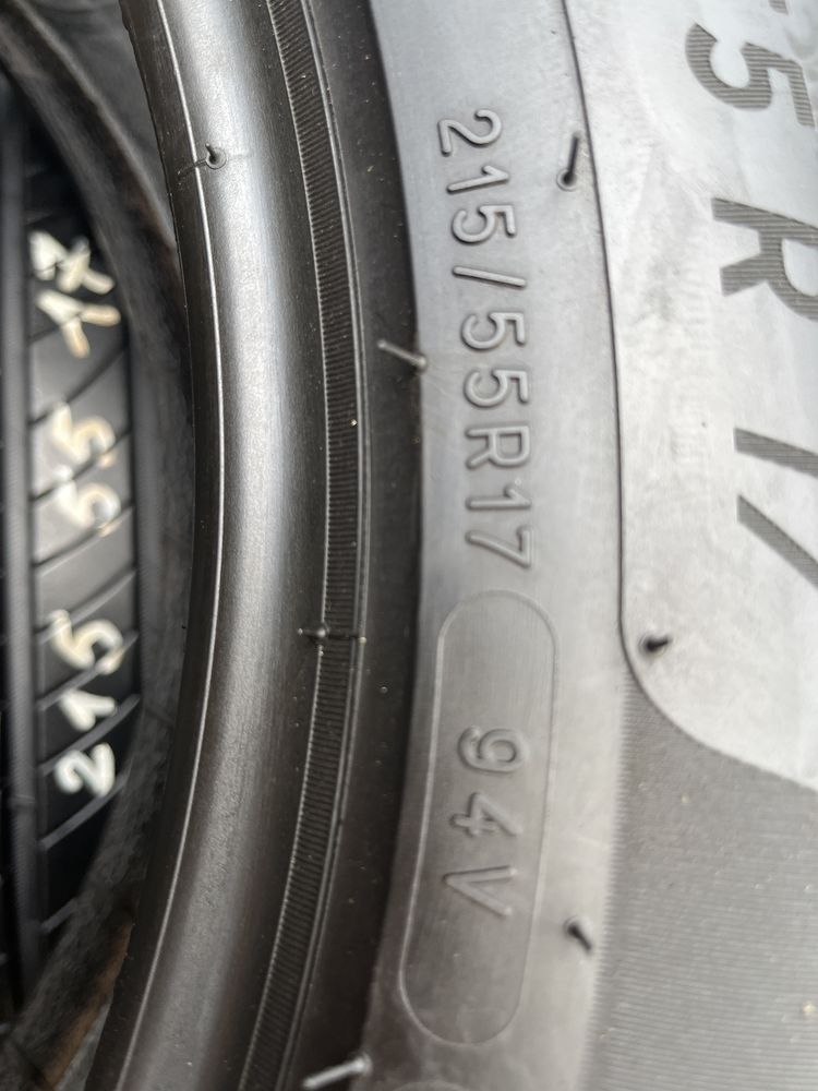 4x215/55/17 Michelin  Primacy 4 Jak NOWE DEMO  2024 rok