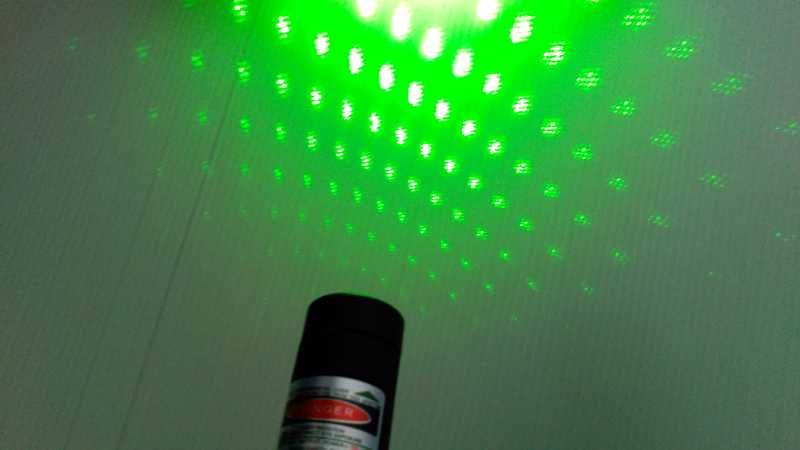 Ponteiro laser verde longo alcance