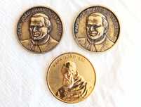 3 medalhas do papa João Paulo