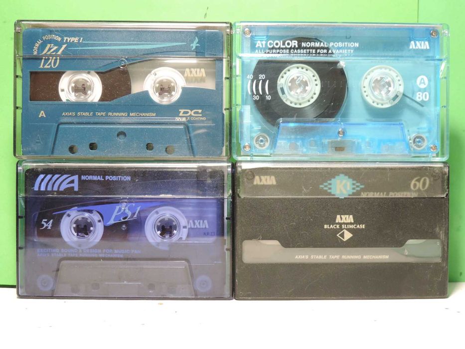 Аудиокассеты Top Mix AXIA (Fuji) -Japan- 4 шт