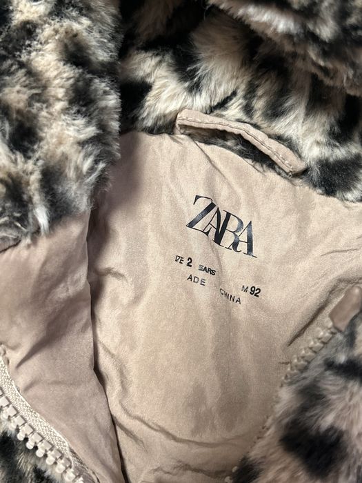 Шубка лео на дівчинку