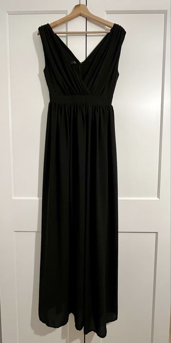 Suknia dluga czarna maxi Forseti S