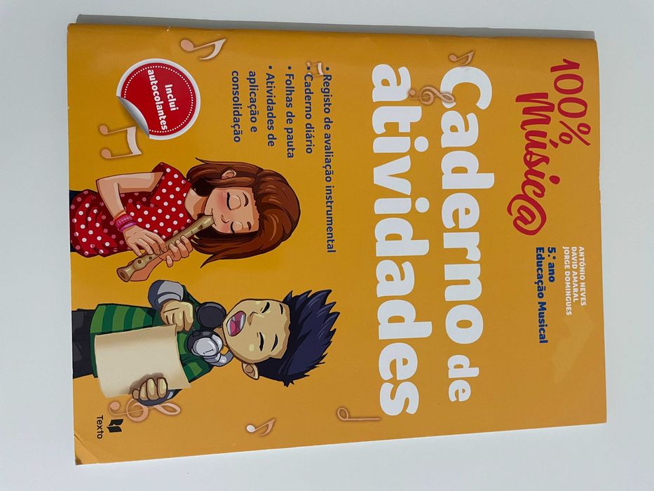 Livro de educação musical 5º Ano - 100% Musica