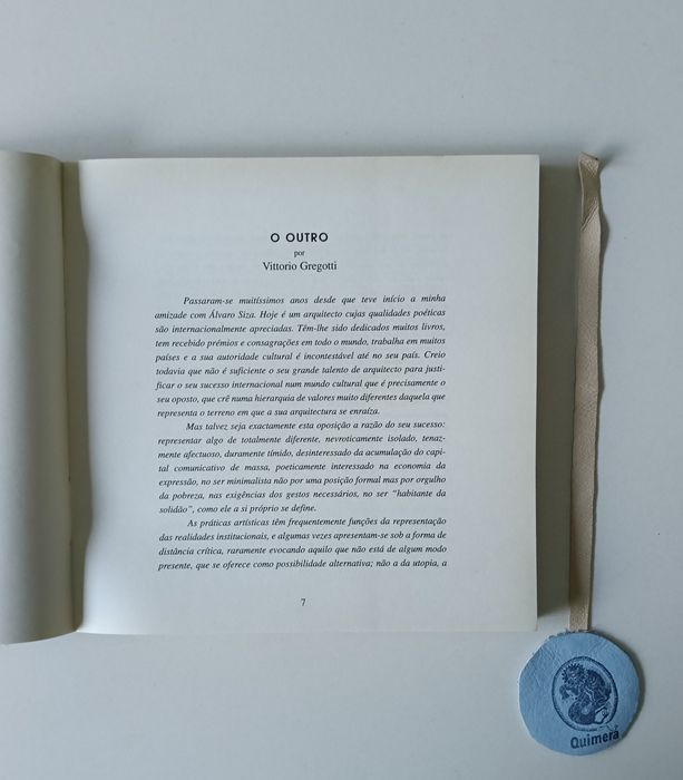 Imaginar a evidência, Álvaro Siza