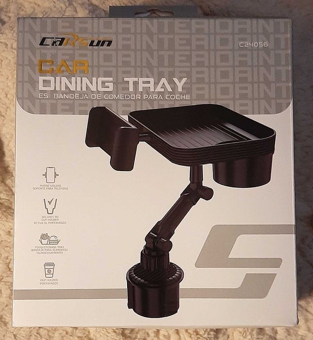 Samochodowa taca do jedzenia