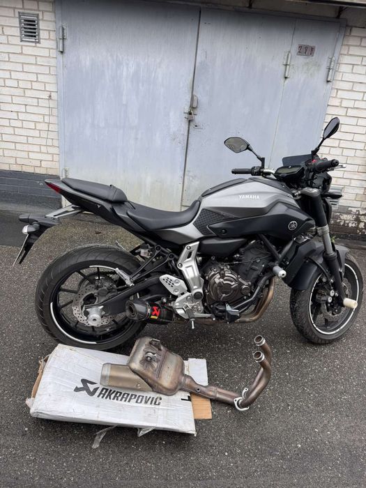 МТ07 ямаха мотоцикол