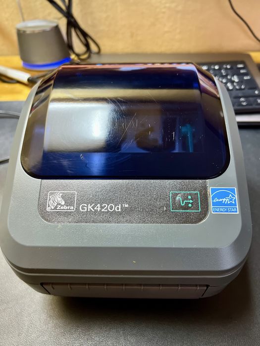 Принтер Zebra Gk420d для Нової Пошти (LAN,USB)