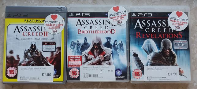 Assassin's Creed 2 Brotherhood Revelations ps3 playstation 3