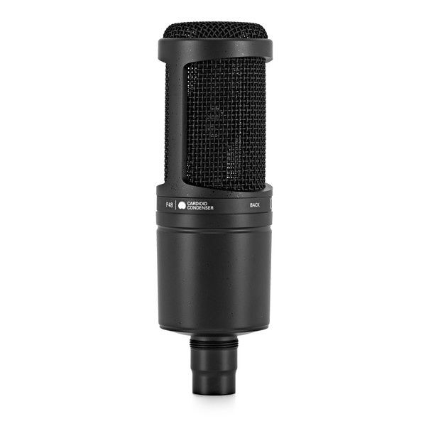 Microfone condenser AUDIO TECNICA AT2020