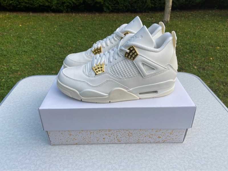 Butymęskiedamskie_Jordan4R_etr_oMetallic Gold R.39
