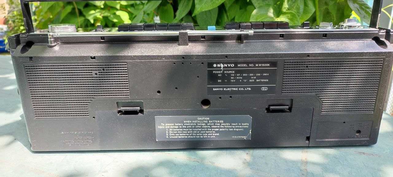 Магнитола японская Sanyo mw 1500 k.