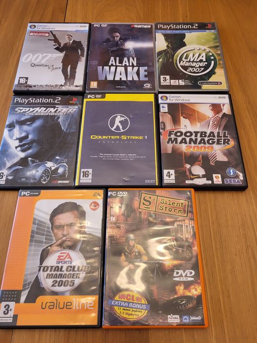 Jogos para PC e Playstation