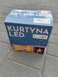 Kurtyna LED 3 metry lampki gwiazdy na kabel do gniazdka