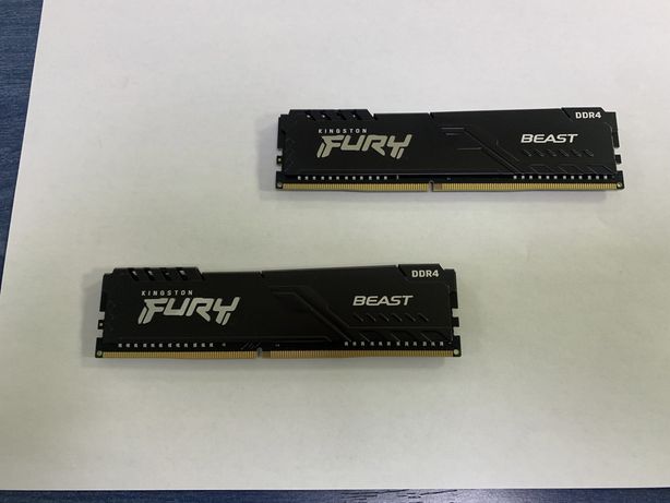 Оперативная память Kingston Fury DDR4-2666 16384MB  (На Гарантий)