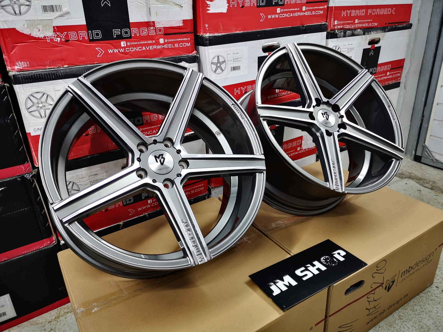 Felgi mbDesign KV1 20" 9J 5x120 VW Bus Transporter T6 T6.1