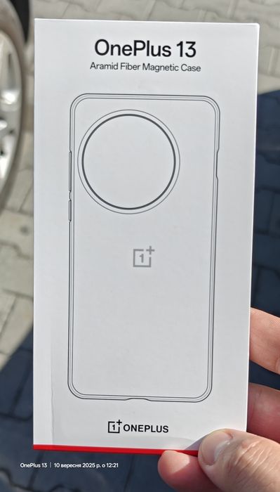 Ориг. чохол до OnePlus 13 Aramid Fiber Magnetic
