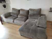 Sofá com Chaise Longue como NOVO