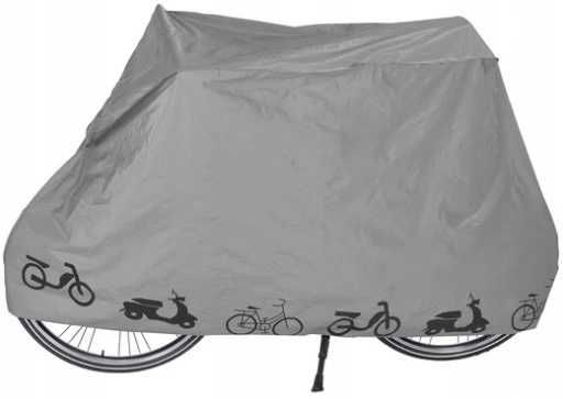 Pokrowiec na rower  skuter Crivit Gray odcienie szarości 210x80x110