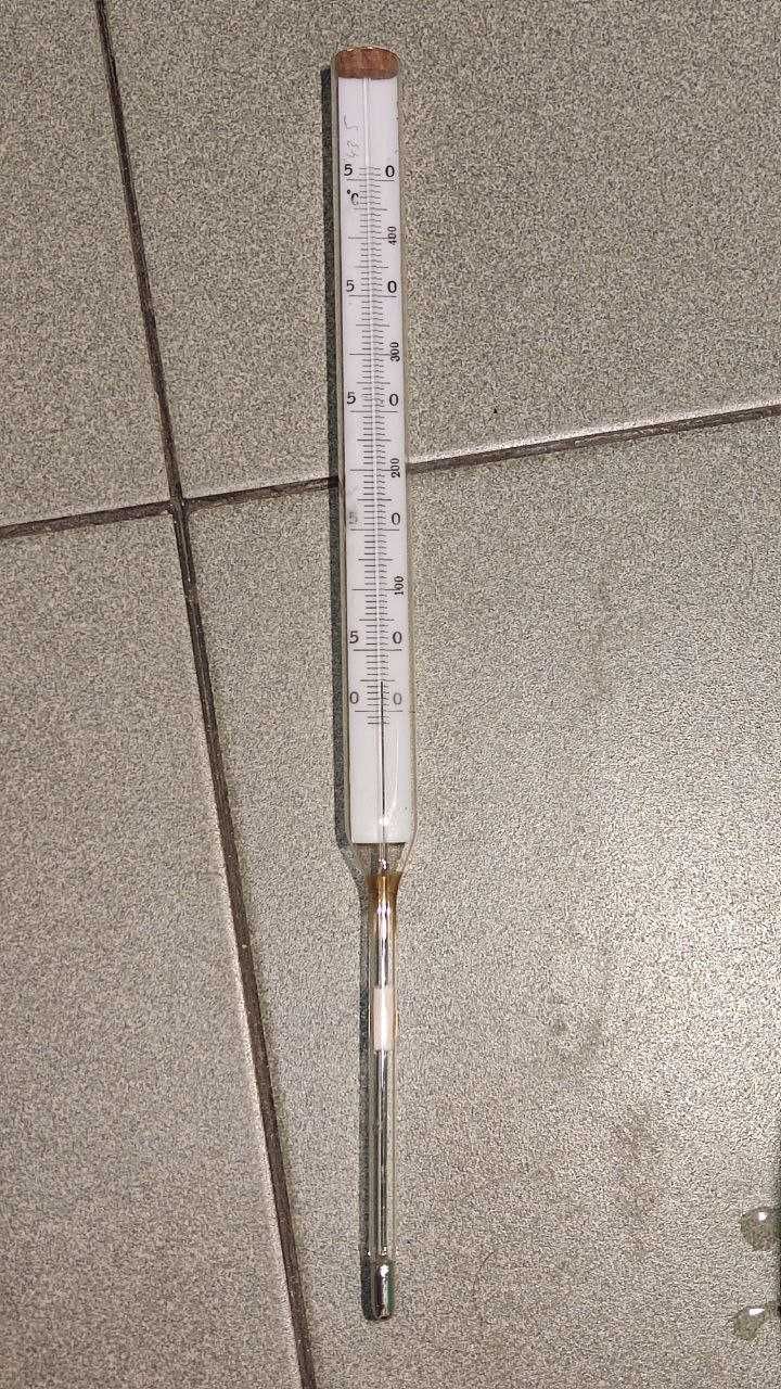 Термометр ртутный +450 °C новый пр-во СССР