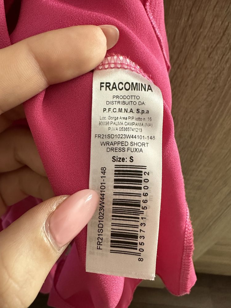 Vestido Fracomina rosa tamanho S