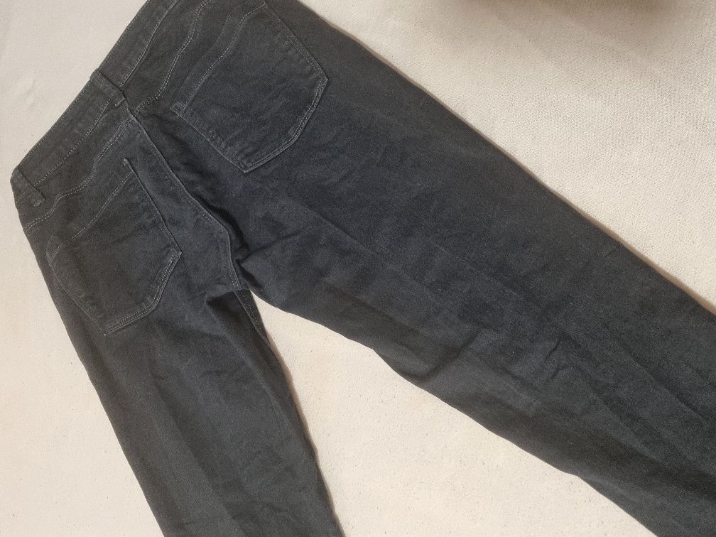 Spodnie czarny jeans 38