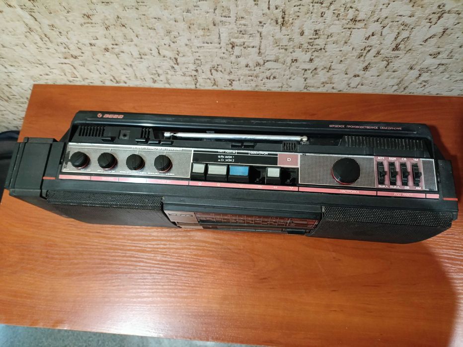 Кассетный магнитофон Вега РМ 238 с2