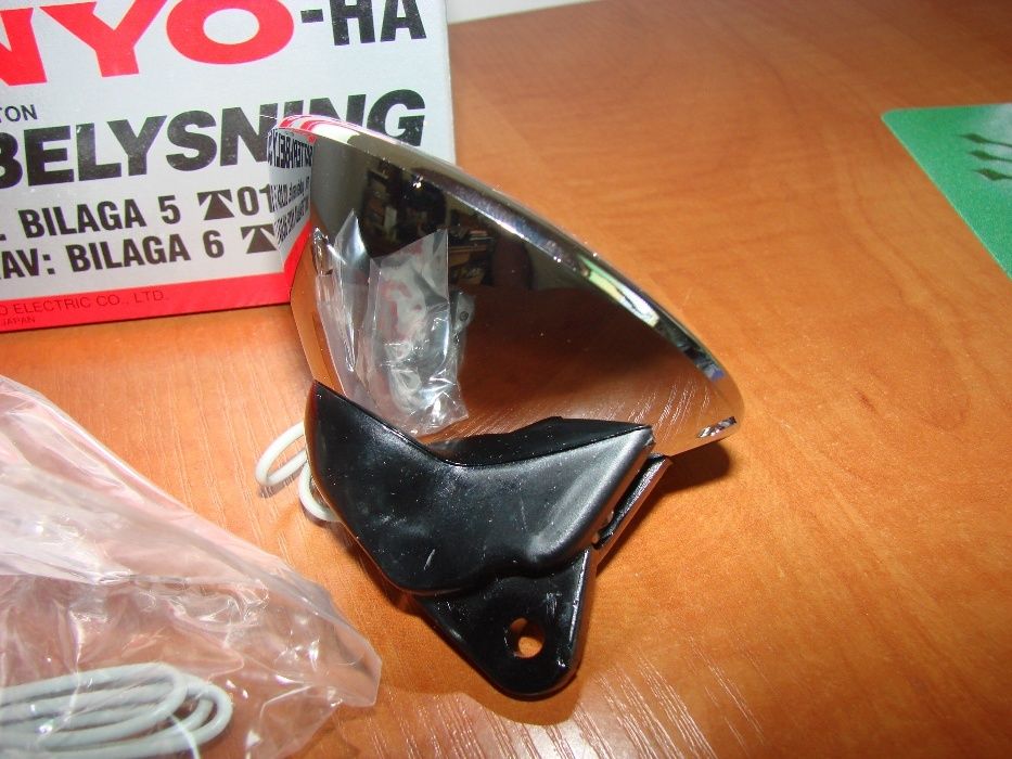 SANYO japońska lampka rowerowa