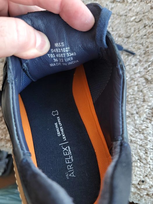 ECCO, Marks & Spencer р 42-43 Англія Оригінал! Кросівки черевики