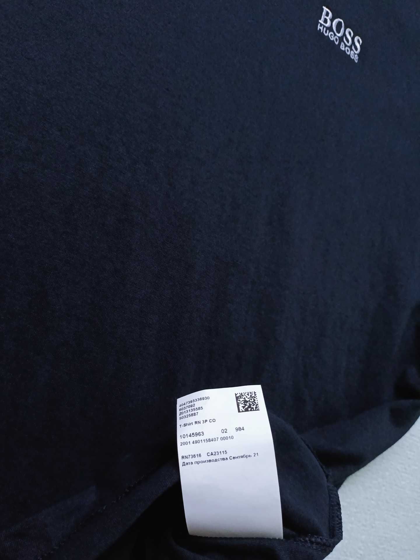 Hugo Boss XL Men's T-Shirt Regular Fit Navi Blue